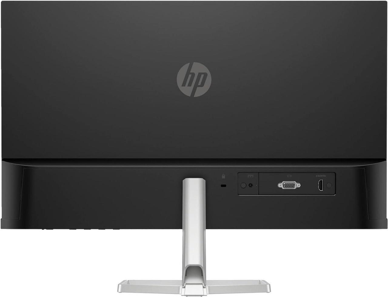 Alt view image 5 of 5 - HP Series 5 524sf Monitor 94C17AA#ABA Bundle with Docztorm Dock, 24" FHD IPS (1920x1080) Display, 1x HDMI, 1x VGA, Flicker-free, Ideal for Home & Business, Black/Silver (2024 Latest Model) (2 Pack)