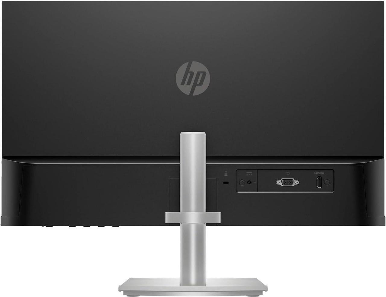 Alt view image 5 of 6 - HP Series 5 524sh Monitor 94C19AA#ABA Bundle with Docztorm Dock, 24" FHD IPS (1920x1080) Display, 1x HDMI, 1x VGA, Flicker-Free, Ideal for Home & Business, Black/Silver (2024 Latest Model)