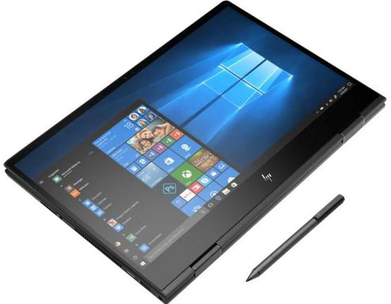Alt view image 5 of 7 - HP ENVY x360 - 15z Home and Business Laptop (AMD Ryzen 7 3700U 4-Core, 16GB RAM, 512GB PCIe SSD, 15.6" Touch  Full HD (1920x1080), AMD Vega 10, Fingerprint, Wifi, Bluetooth, Webcam, Win 10 Home)