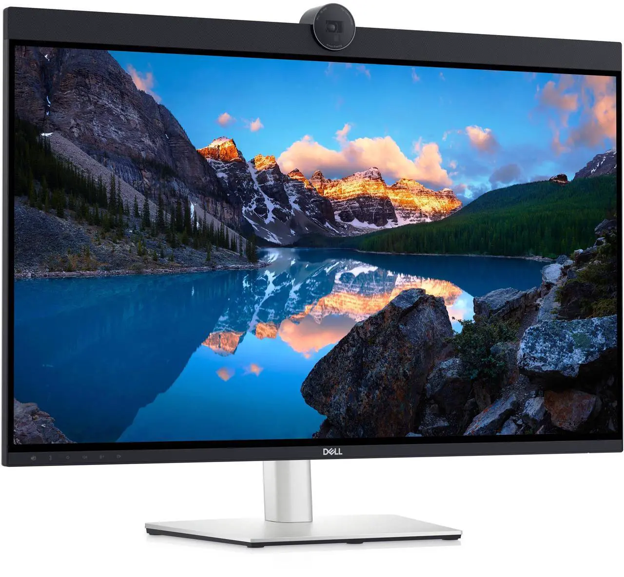 Alt view image 2 of 7 - Dell UltraSharp 32" 4K UHD IPS Video Conferencing Monitor w/5ms Response Time, Built-in Speakers, Anti Glare, VESA Mount (100mm), DisplayPort, HDMI, Black/Silver (U3223QZ - 2025 Latest Model) 2 Pack