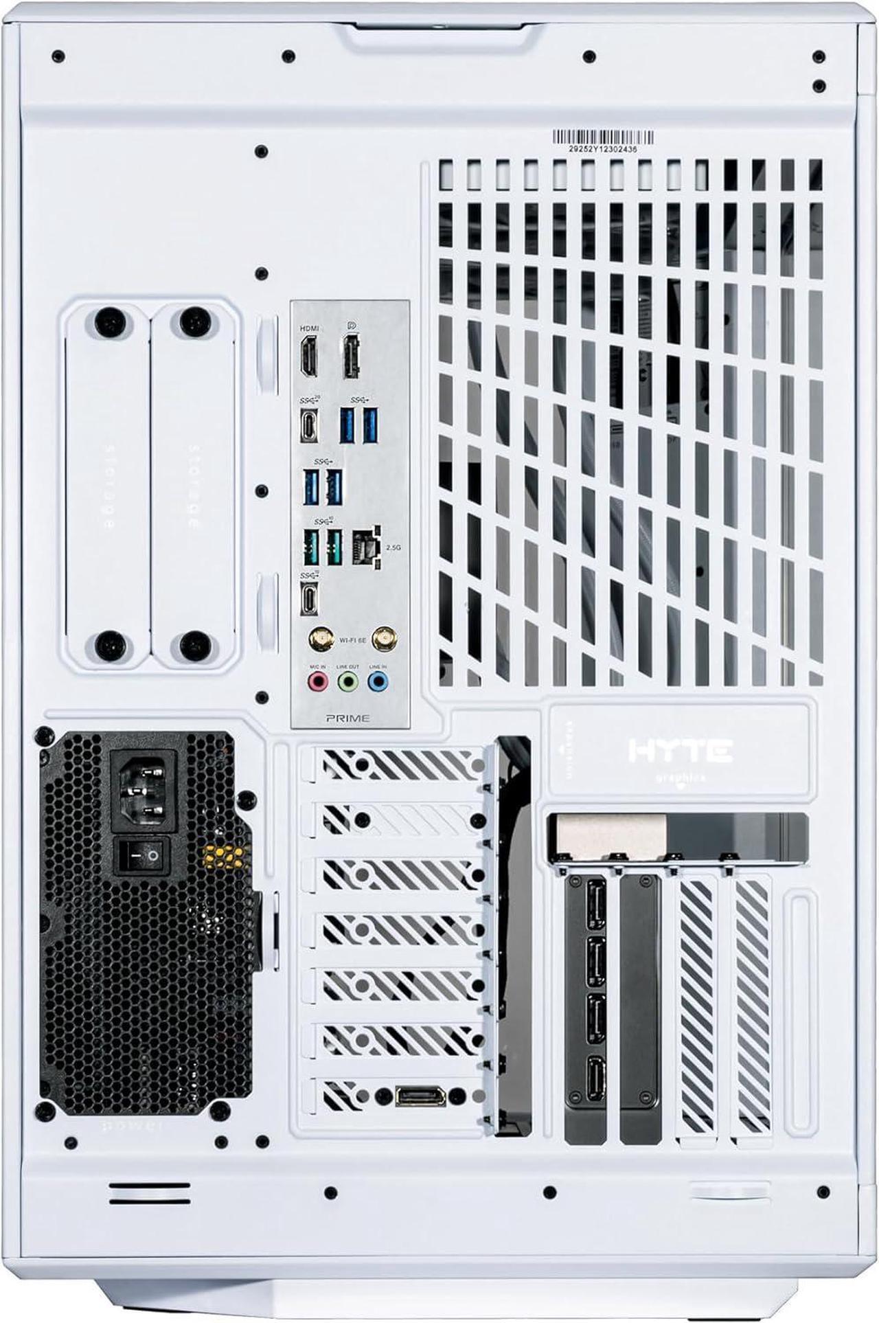 Alt view image 7 of 7 - Velztorm LCD Praetix Custom Built Y70 Touch Gaming Desktop PC (Intel i9-14900K, GeForce RTX 5090, 64GB DDR5, 2TB PCIe SSD + 6TB HDD, RGB Fans, 360mm AIO, 1000W PSU, WiFi 6, BT 5.2, RJ-45, Win 11 Home)