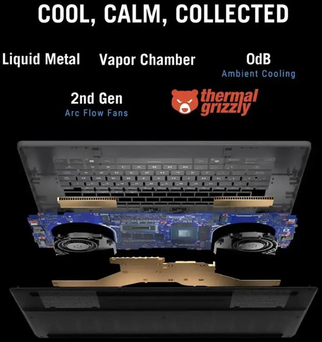 Alt view image 3 of 7 - ASUS ROG Zephyrus G16 AI Gaming Laptop 16.0" 240Hz OLED WQXGA Display (Intel Ultra 9-285H, GeForce RTX 5090 24GB, 64GB LPDDR5X, 2TB SSD, RGB KB, Thunderbolt 4, WiFi 7, Webcam, Win 11 Pro)