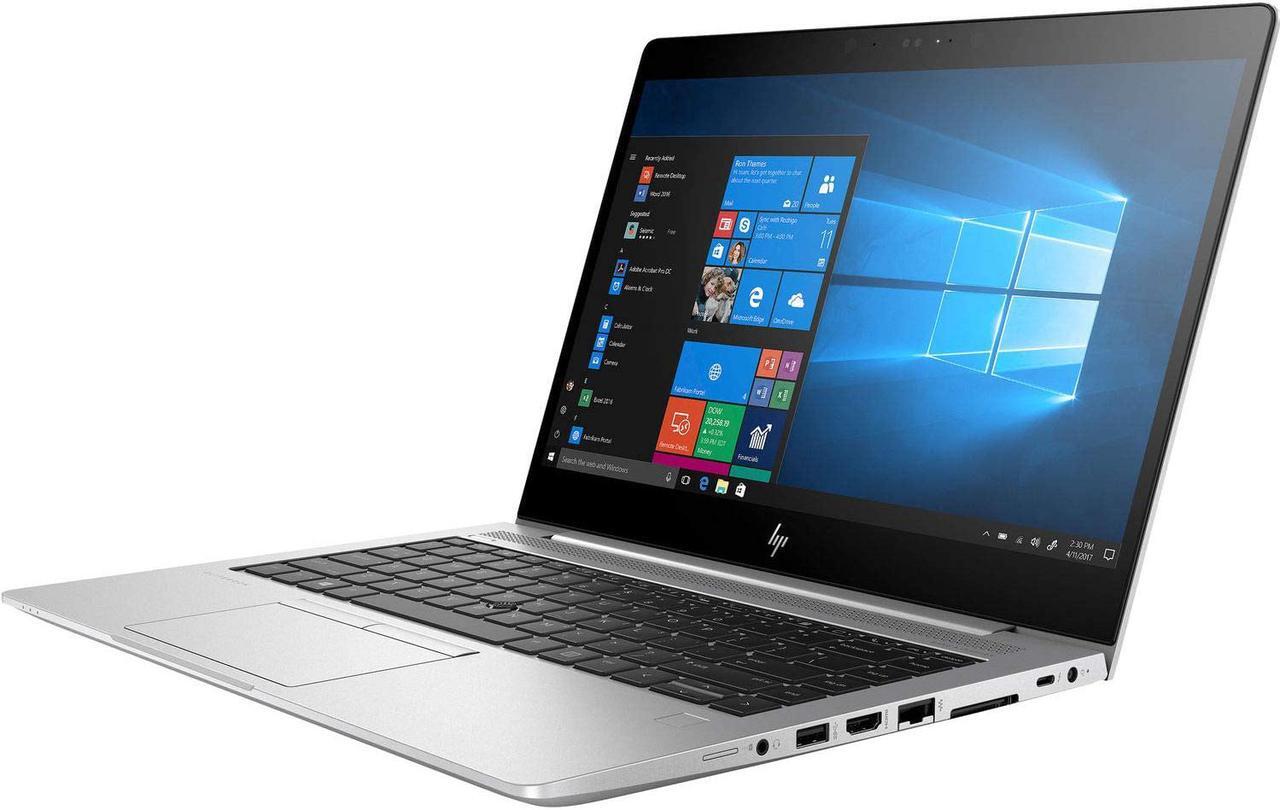 Alt view image 2 of 4 - HP EliteBook 840 G5 Premium School and Business Laptop (Intel 8th Gen i7-8550U Quad-Core, 8GB RAM, 256GB PCIe SSD, 14" FHD 1920x1080 Sure View Display, Thunderbolt3, Fingerprint, Win 10 Pro)