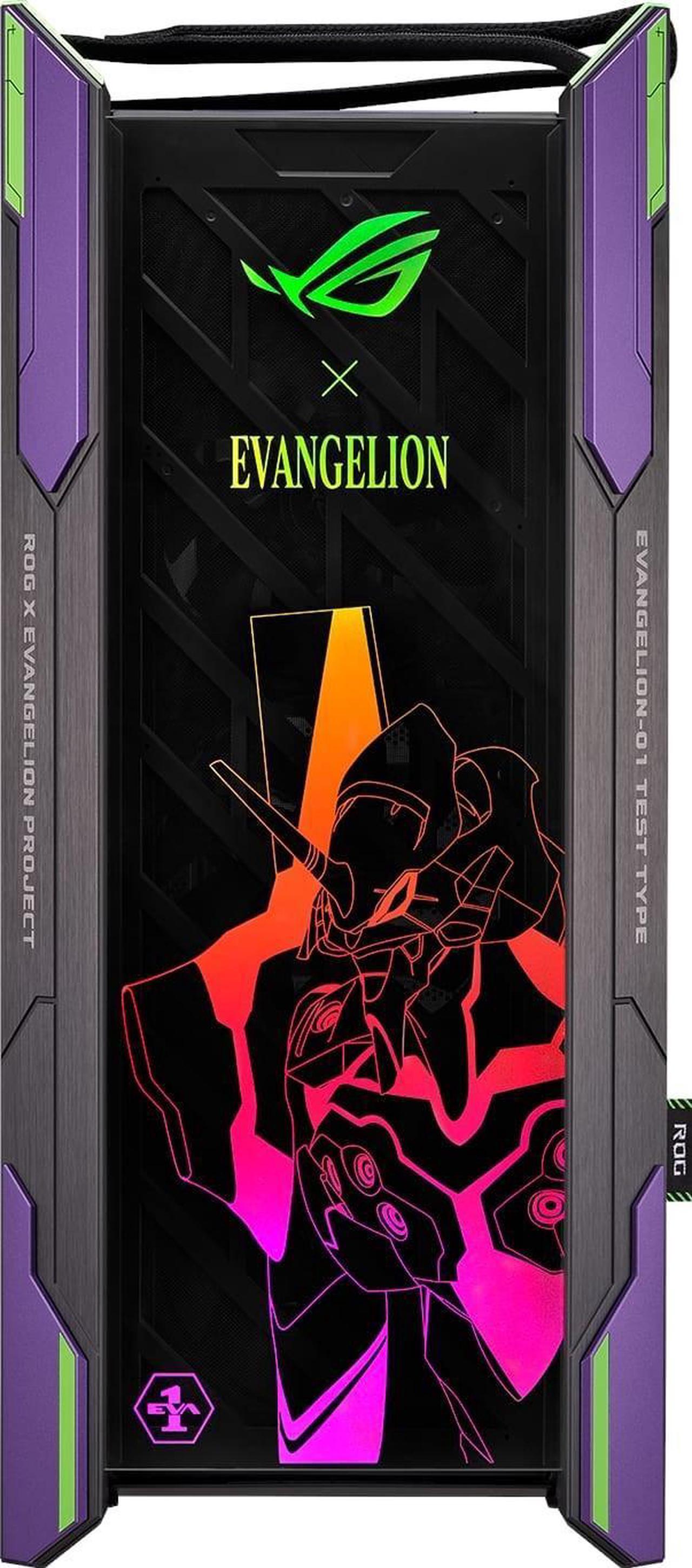 Alt view image 2 of 7 - ASUS ROG Strix Helios EVA Edition Mid Tower Gaming Case with Tempered Glass, Aluminum Frame, 420mm Radiator Support