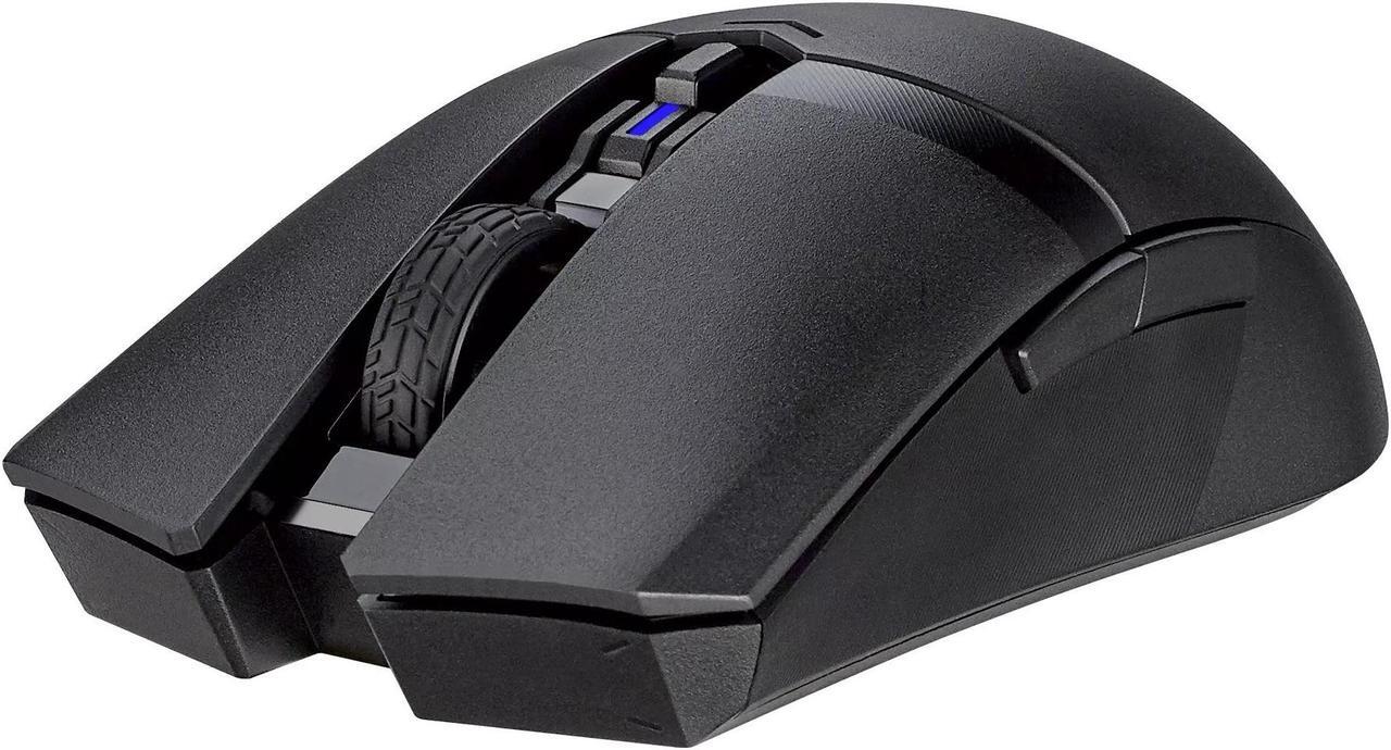 Alt view image 4 of 4 - ASUS TUF M4 Wireless Gaming mouse with dual wireless modes - P306, Ambidextrous design, 12,000 dpi sensor, Six programmable buttons, PBT top cover with ASUS Antibacterial Guard, Black Color