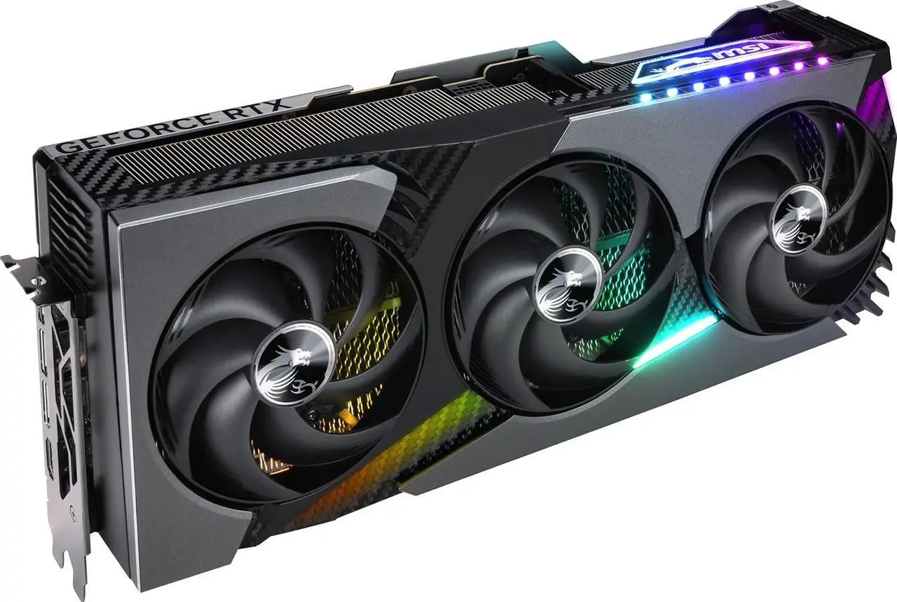 Alt view image 6 of 7 - MSI Gaming RTX 5090 32G Vanguard SOC Graphics Card (32GB GDDR7, 512-bit, Extreme Performance: 2527 MHz, DisplayPort x3 2.1a, HDMI 2.1b. Bundle with Targus Dock Station and Backpack Alienware