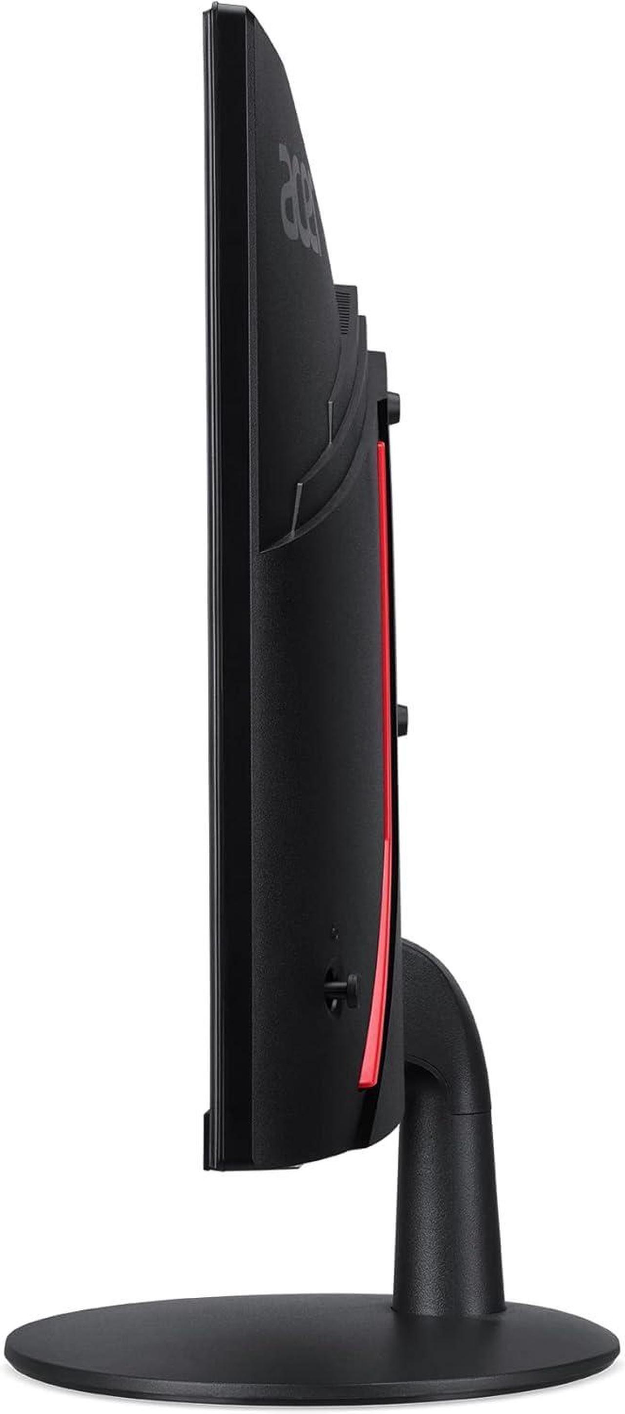 Alt view image 7 of 7 - acer Nitro 24" FreeSync FHD 1500R Curve Monitor ZeroFrame Design with 1ms Response Time, VESA Mount (100mm), VGA, HDMI & Dockztorm USB Port Expander, Black (2025) & Ergoflexy Single Mount Arm