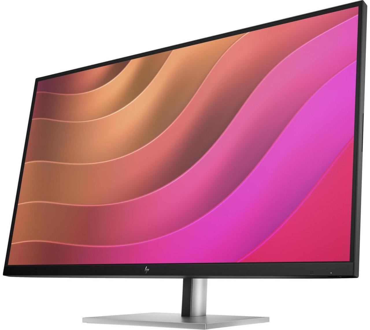 Alt view image 3 of 7 - HP E32k G5 4K USB-C Monitor with 5ms Response Time, Anti Glare, Flicker Free, VESA Mount (100mm), Displayport, HDMI & Dockztorm USB Port Expander, Black/Silver (6N4D6AA#ABA - 2025 Latest Model)