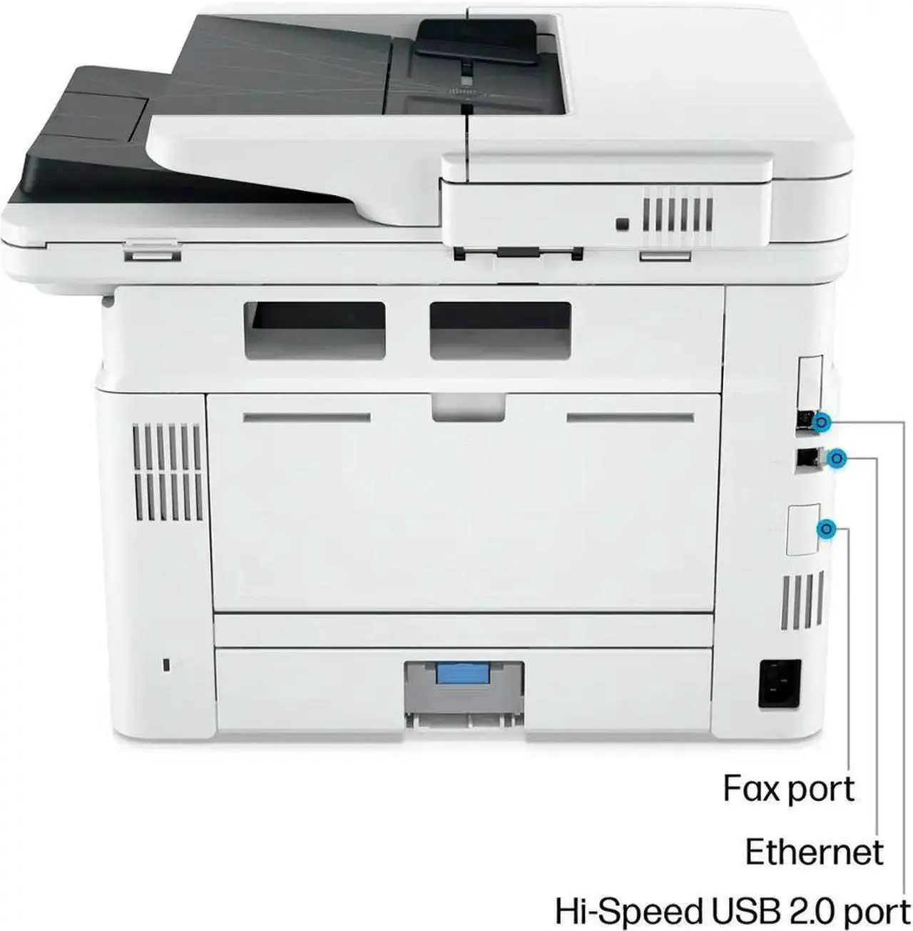 Alt view image 5 of 7 - HP LaserJet Pro MFP 4101fdw Wireless Black & White All-in-One Laser Printer, Scanner, Copier, Fax, Best-for-Office (2Z619F)