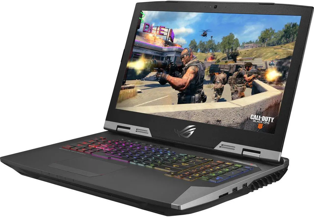 Alt view image 3 of 4 - ASUS ROG G703GX-XS98K Premium Gaming Laptop (Intel i9-8950HK, 128GB RAM, 4TB Sata SSD, 17.3" FHD (1920x1080), GeForce RTX 2080, Win10 Pro)VR Ready with MichaelElectronics2 Premium Backpack