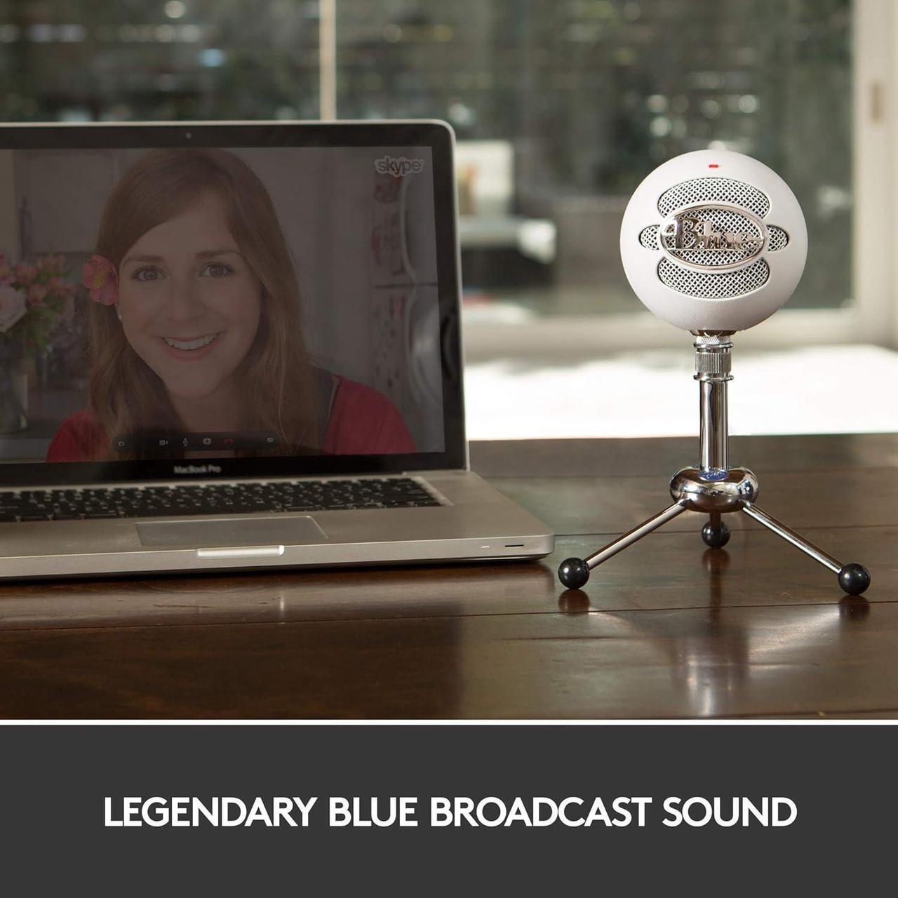 Alt view image 2 of 7 - For Creators Blue Snowball iCE USB Microphone for Gaming, Streaming, Podcasting, Twitch, YouTube, Discord, Recording for PC and Mac, Plug & Play-Black