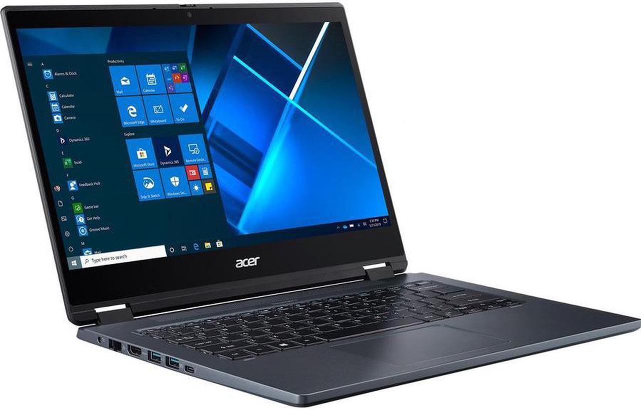 Alt view image 19 of 19 - Acer P414RN-51 TMP414RN-51-76AV 14" Touchscreen 2 in 1 Notebook - Full HD - 1920 x 1080 - Intel Core i7 i7-1165G7 Quad-core (4 Core) 2.80 GHz - 16 GB RAM - 512 GB SSD - Slate Blue - Windows 10 Pr