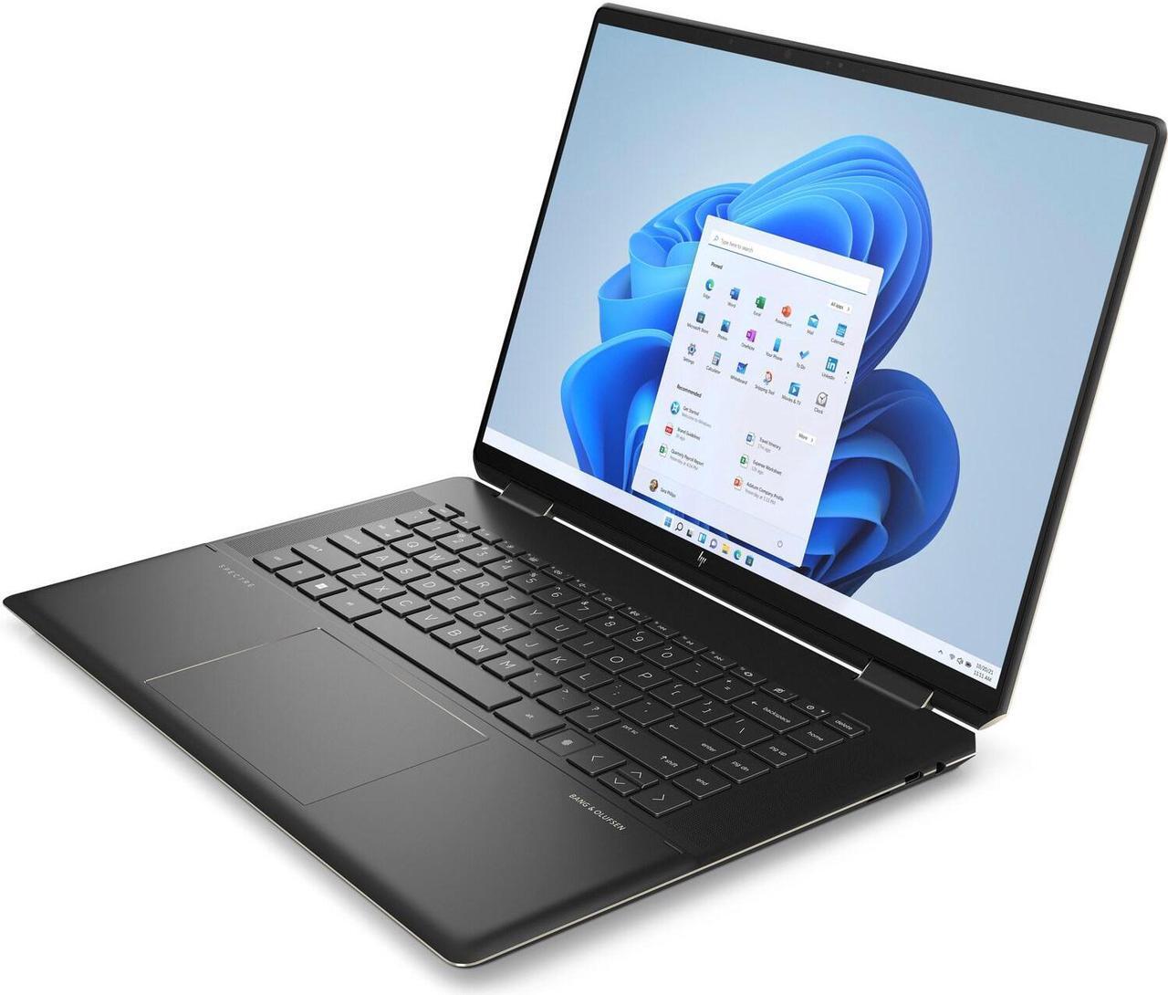 Alt view image 2 of 4 - HP Spectre x360 16-F0010CA 2in1 Laptop Intel Core i7 11th Gen 11390H (3.40GHz) 16GB Memory 512 GB PCIe SSD Intel Iris Xe Graphics 16" Touchscreen 3072 x 1920 Windows 11 Home 64-bit