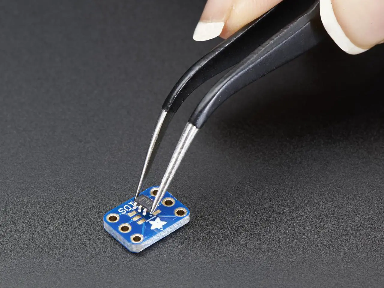 Main image of Adafruit SMT Breakout PCB Set For SOT-23, SOT-89, SOT-223 and TO252
