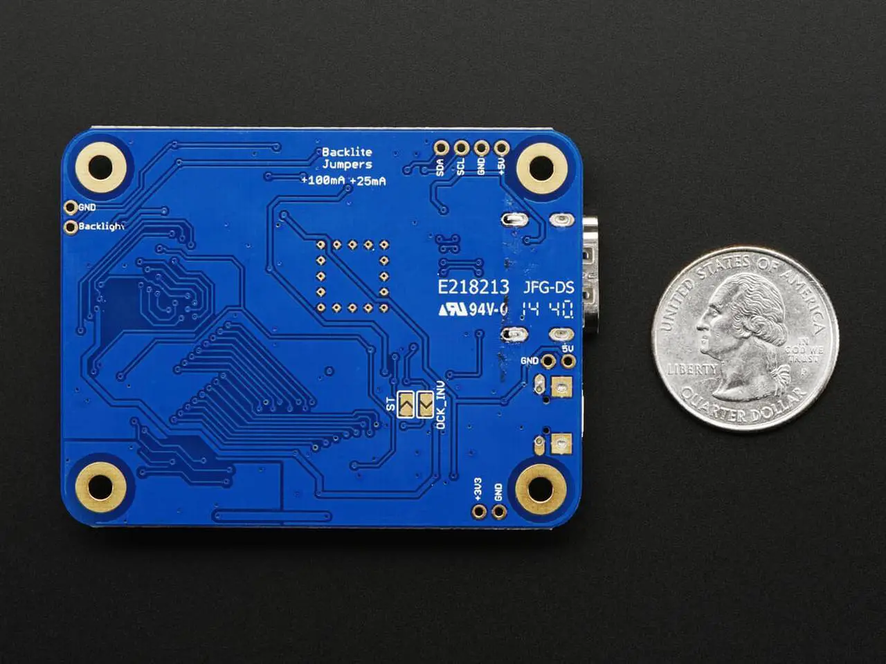 Alt view image 3 of 5 - Adafruit TFP401 HDMI/DVI Decoder to 40-Pin TTL Breakout - With Touch