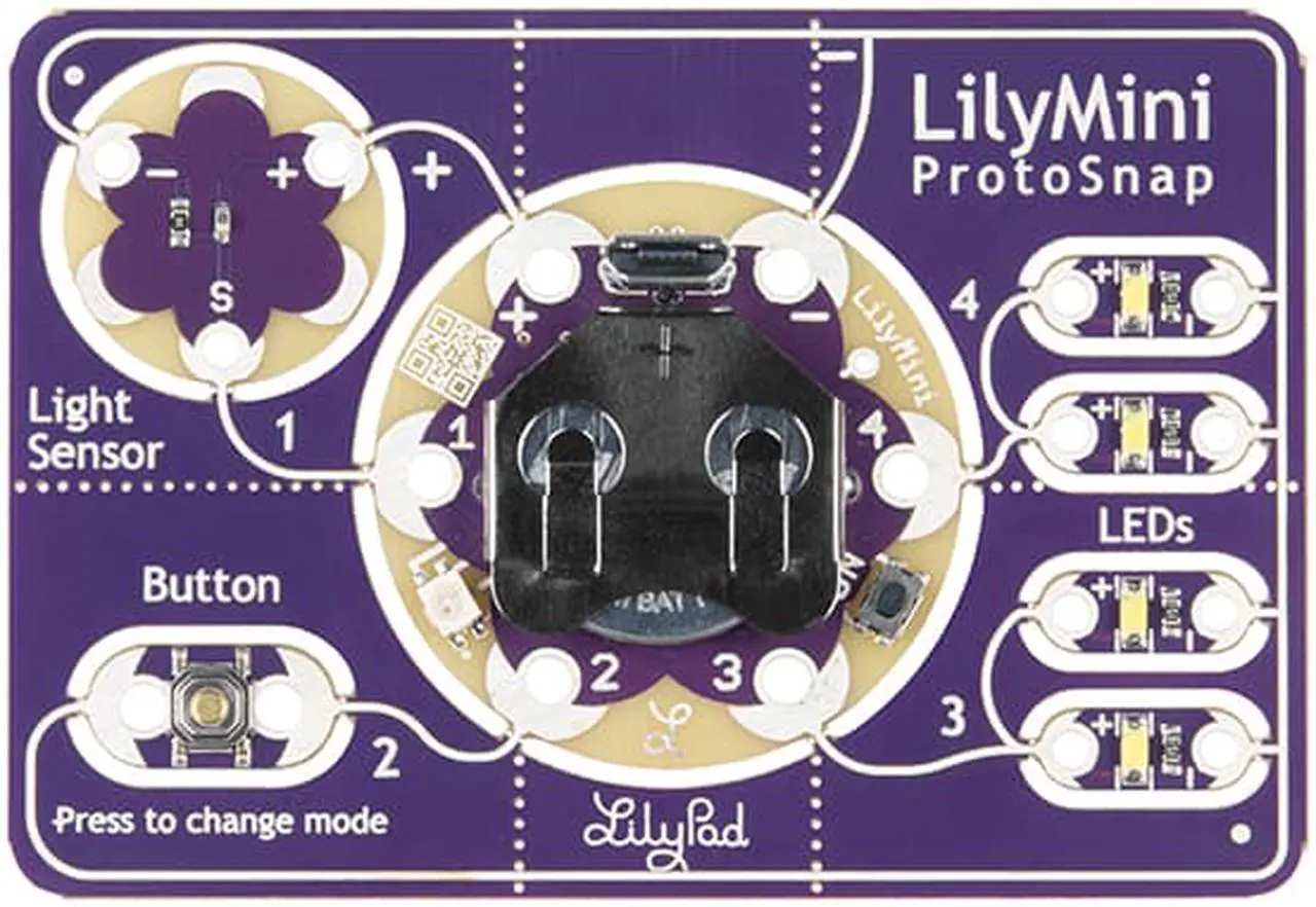 Alt view image 3 of 3 - SparkFun LilyPad LilyMini ProtoSnap