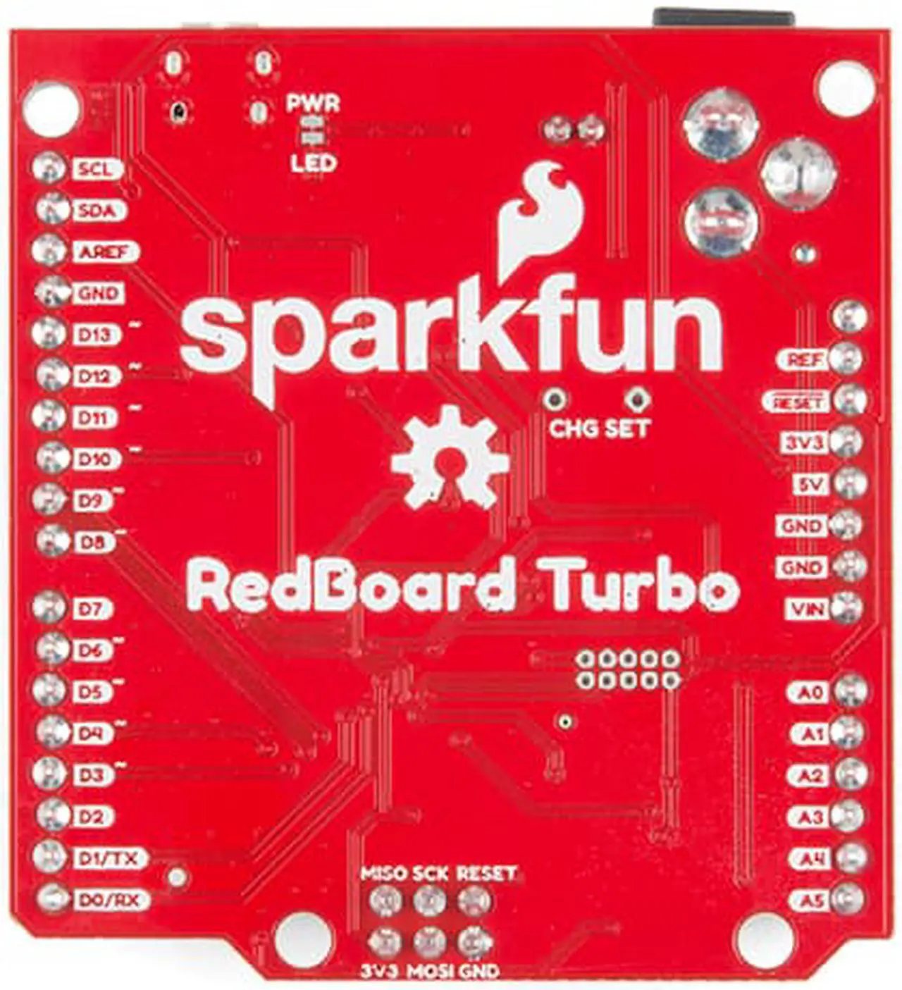 Alt view image 3 of 3 - SparkFun RedBoard Turbo -SAMD21 Development Board (Qwiic)