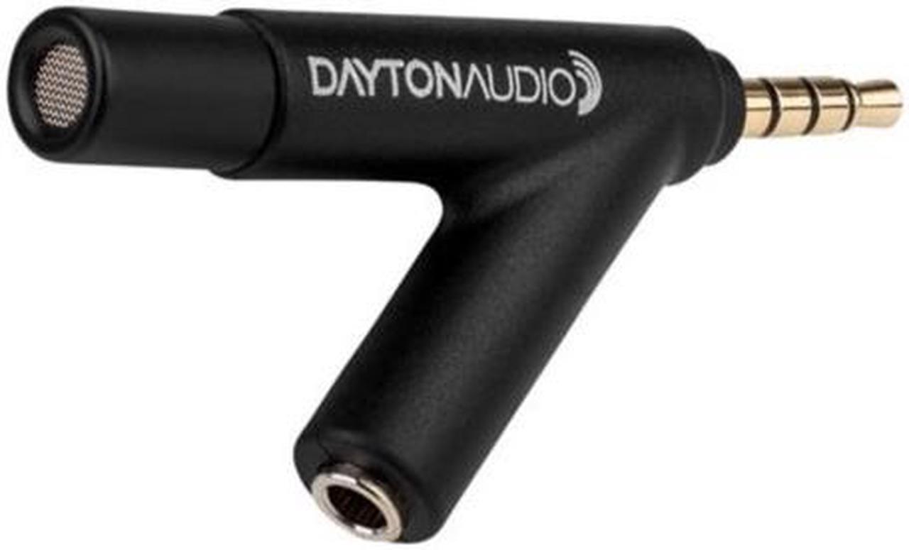 Alt view image 13 of 15 - Dayton Audio iMM-6 iDevice Calibrated Microphone  390-810
