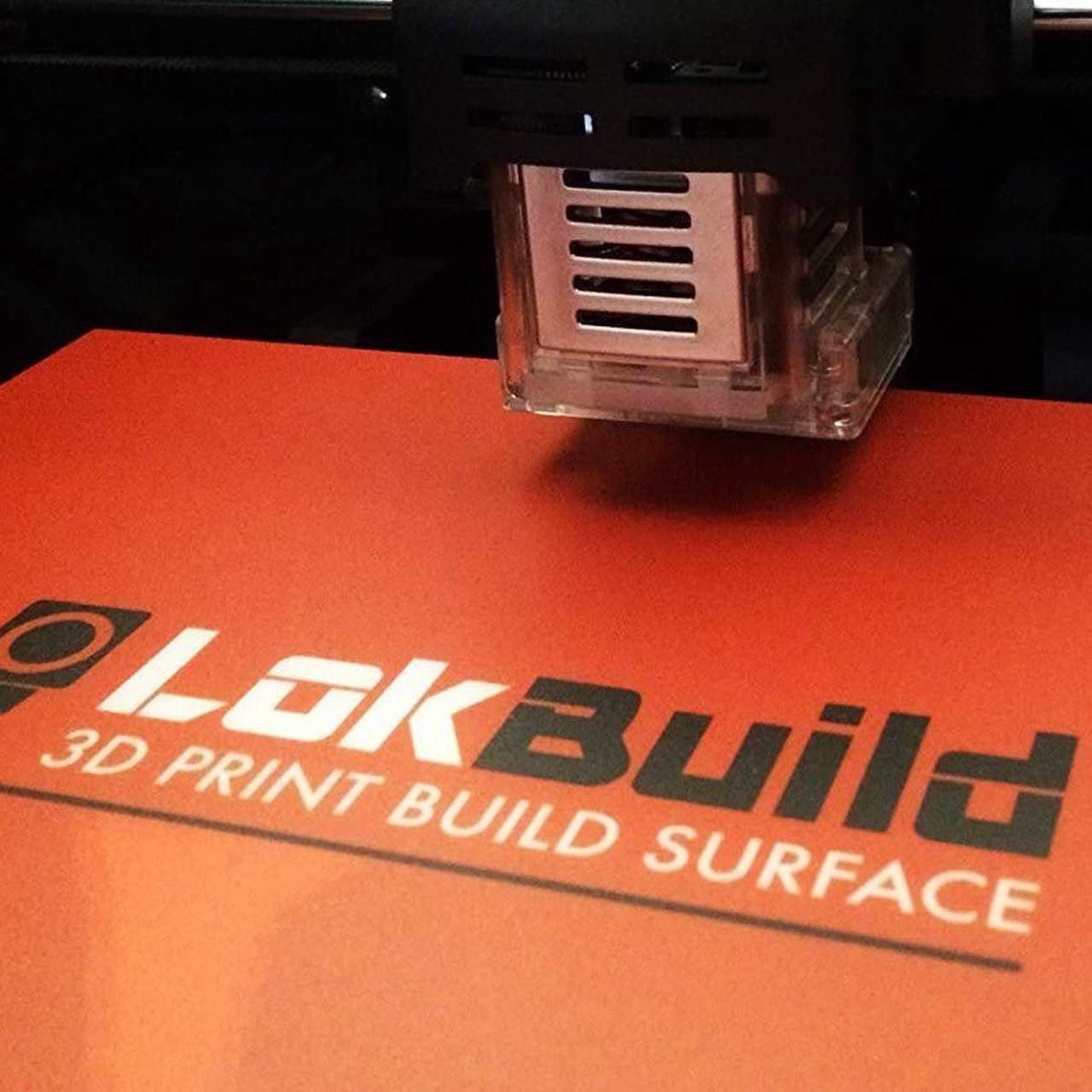 Alt view image 2 of 3 - LokBuild 3D Print Build Surface - 8" x 8" - Twin Pack