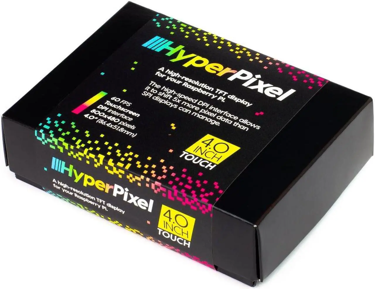 Alt view image 6 of 7 - Pimoroni HyperPixel - 4.0" Hi-Res Touchscreen for Raspberry Pi