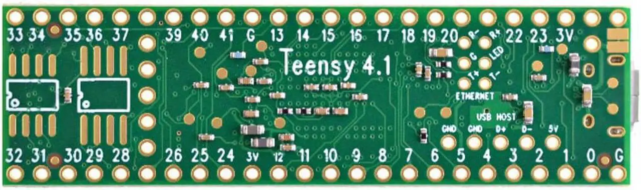 Alt view image 2 of 2 - Teensy 4.1 USB Development Board + Ethernet Kit