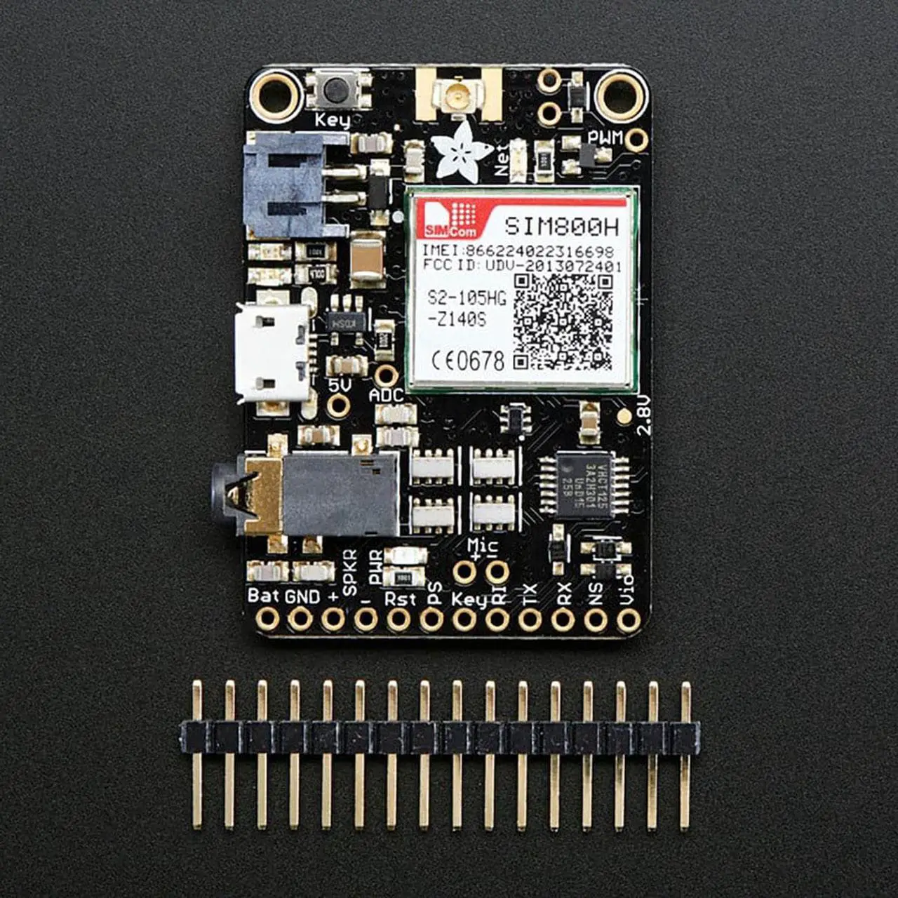 Alt view image 2 of 3 - Adafruit FONA - Mini Cellular GSM Breakout uFL Version