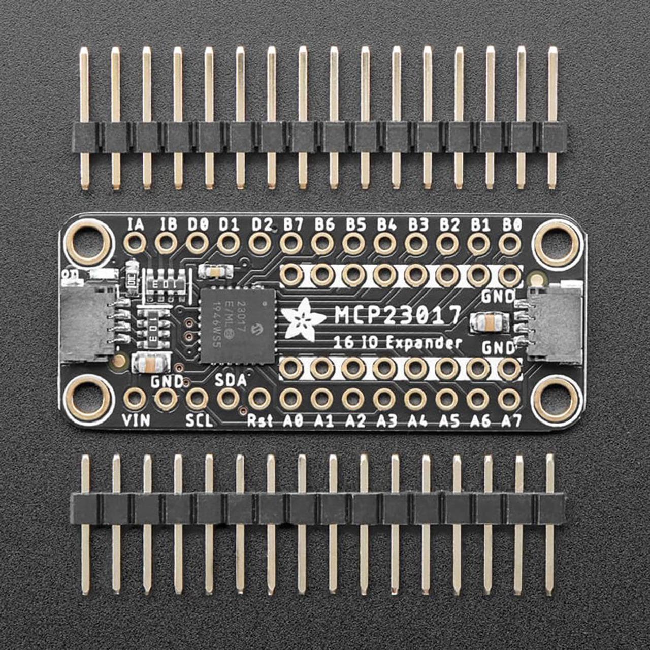 Alt view image 2 of 4 - Adafruit MCP23017 I2C GPIO Expander Breakout - STEMMA QT/Qwiic