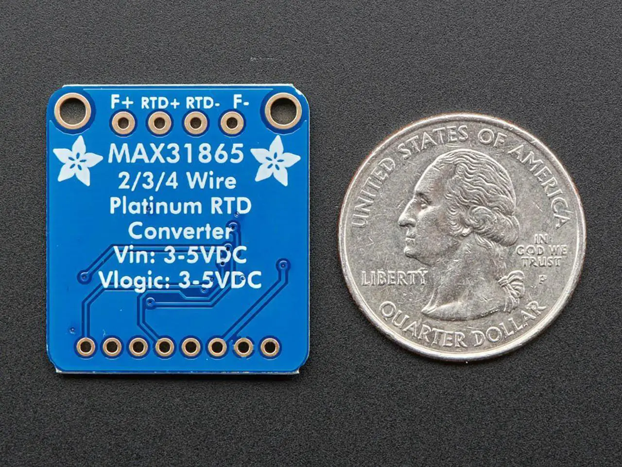 Alt view image 4 of 4 - Adafruit PT1000 RTD Temperature Sensor Amplifier - MAX31865