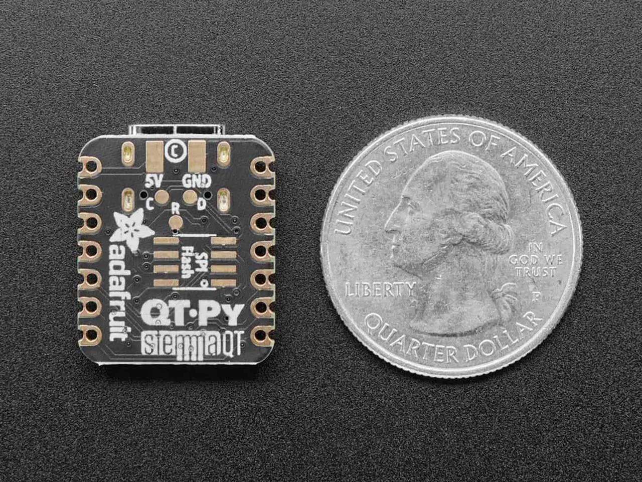 Alt view image 3 of 5 - Adafruit QT Py - SAMD21 Dev Board with Stemma QT
