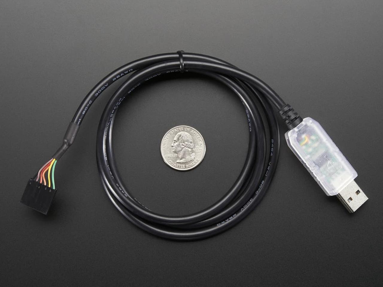 Alt view image 4 of 4 - Adafruit FTDI Serial TTL-232 USB Cable