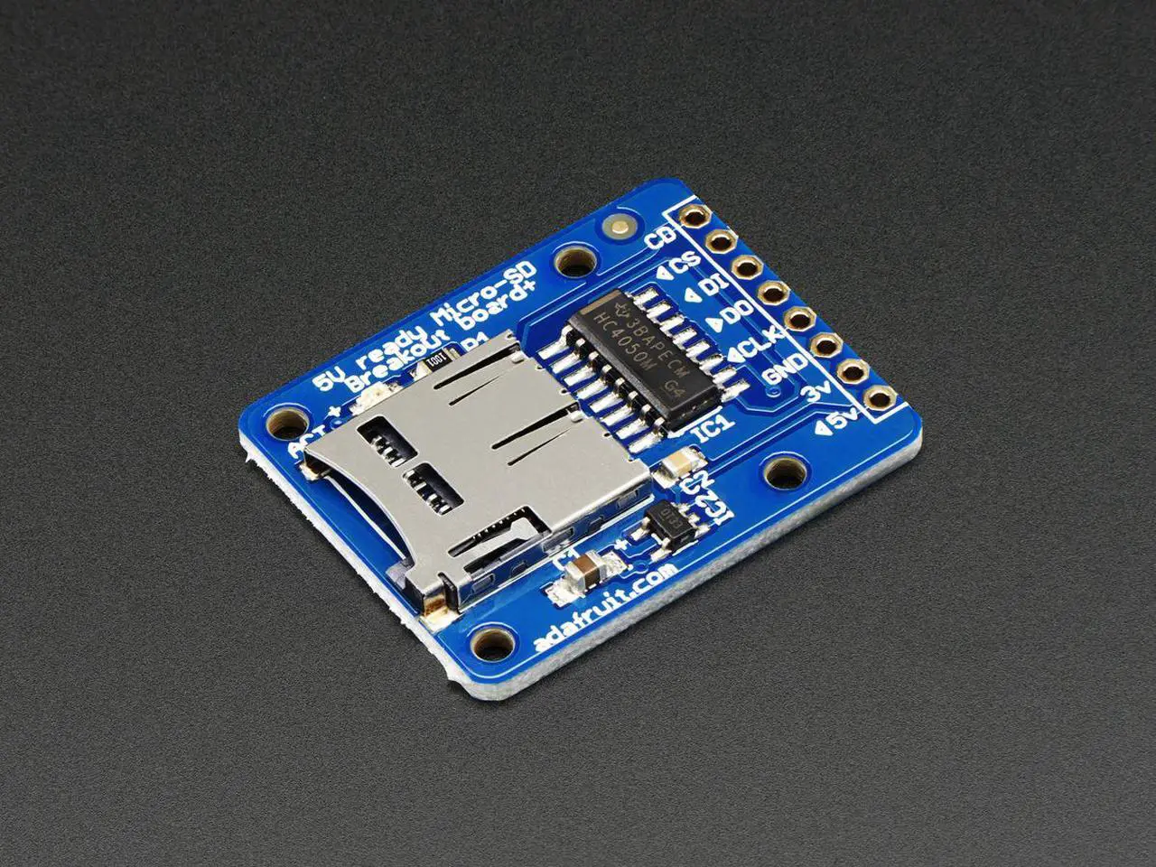 Main image of Adafruit MicroSD Card Breakout Board+