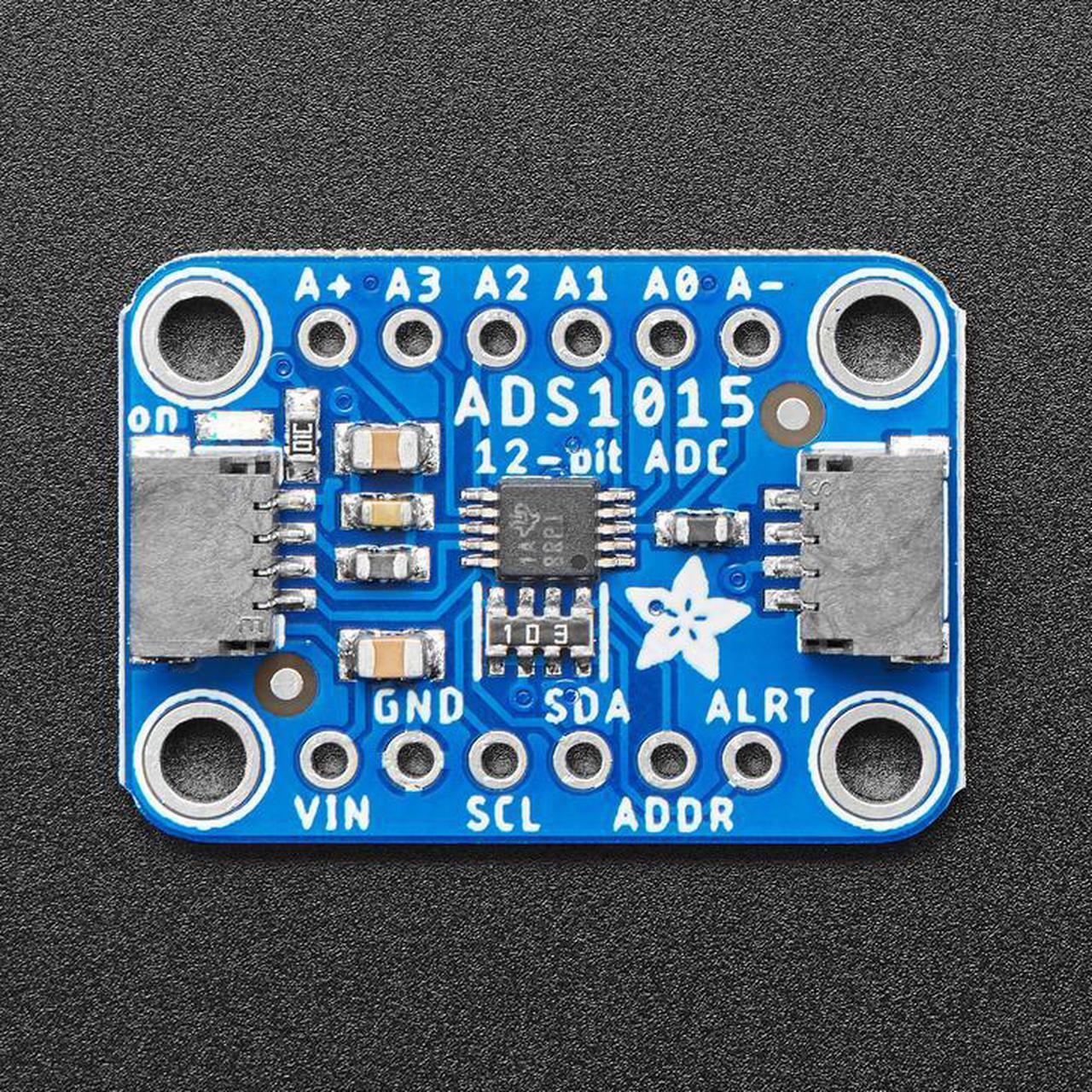 Alt view image 3 of 5 - Adafruit ADS1015 12-Bit ADC - 4 Channel with Programmable Gain Amplifier