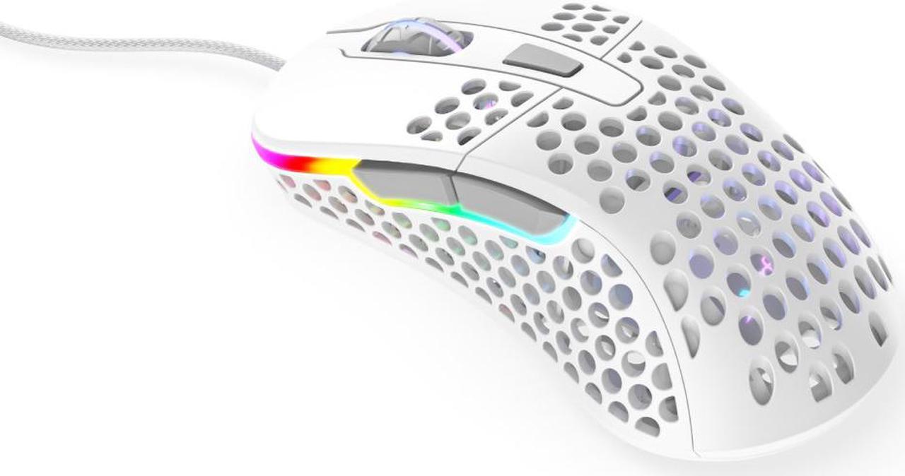 Xtrfy M4 RGB Lightweight Mouse - White