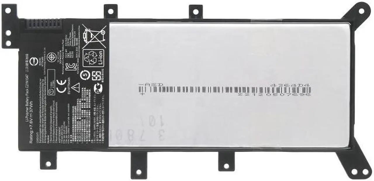 Alt view image 2 of 4 - 37Wh  C21N1347 for Asus X554L X555L X555LB X555LN X555 X555LD X