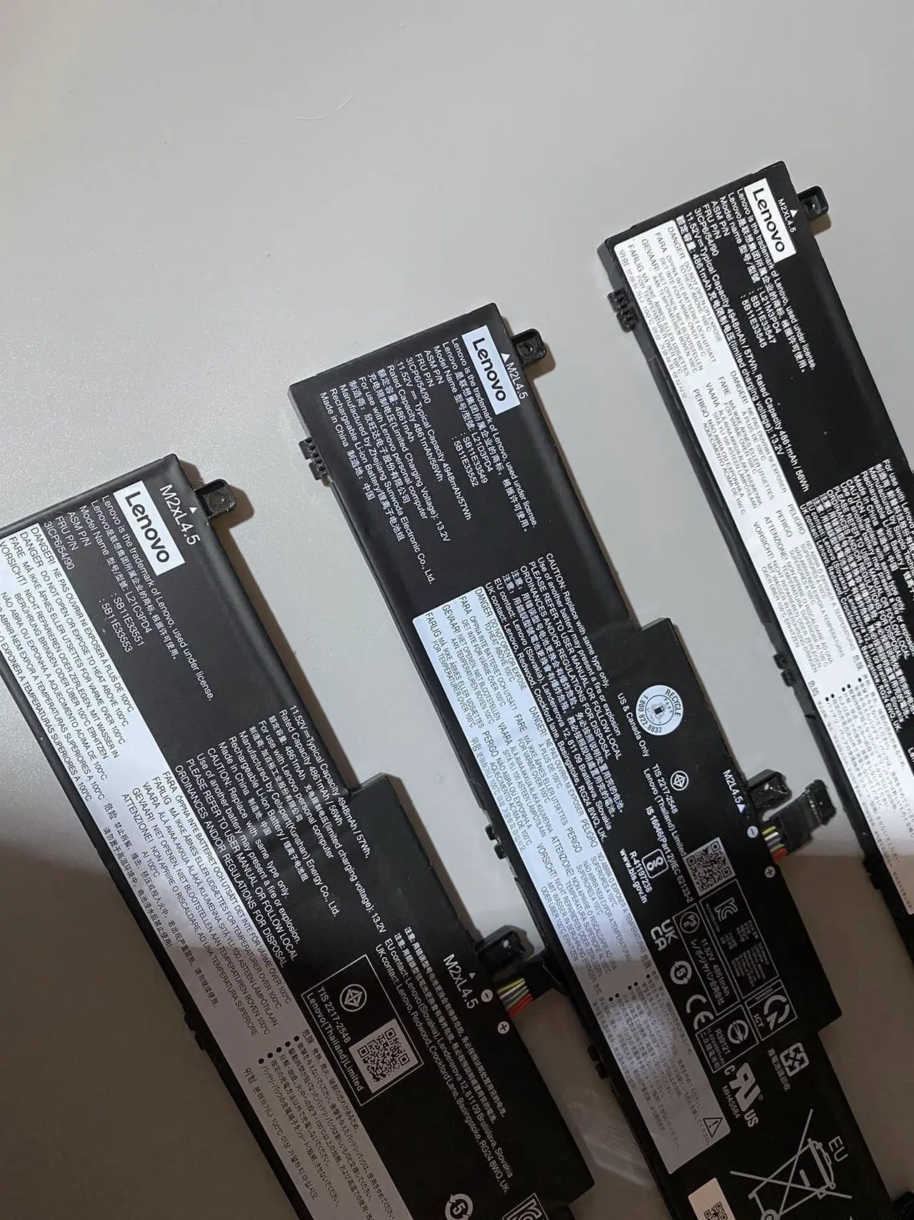 Alt view image 2 of 2 - 57WH L21M3PD4 battery for Lenovo ThinkPad T14 Gen 2