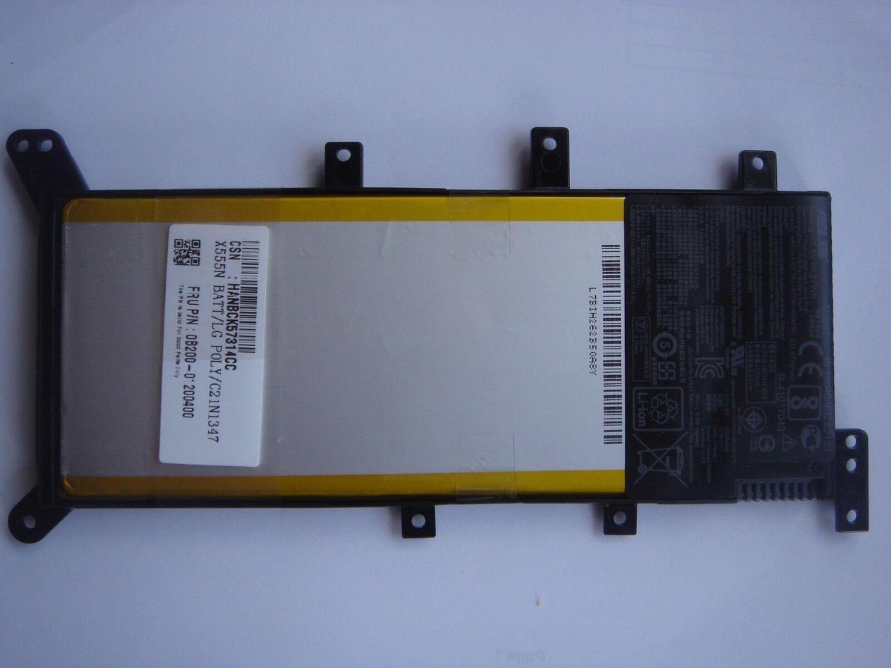 Alt view image 2 of 2 - 38WH C21N1347-2 battery for Asus 2ICP4/63/134 Original Neu Akku Batterie