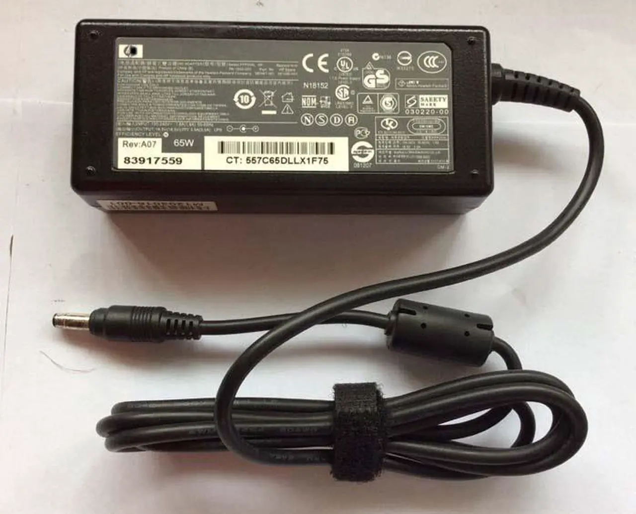 Alt view image 2 of 2 - 65W 18.5V 3.5A AC Adapter power supply for HP /Compaq 209124-001  209126-001  239427-001
