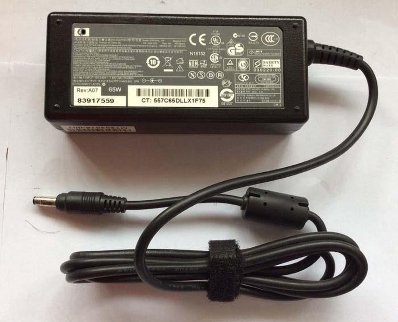 Alt view image 3 of 6 - 65W 18.5V 3.12A AC Adapter battery charger for Dv2103au, Dv2103ea, Dv2103tu, Dv2103tx, Dv2104au, Dv2104ea,