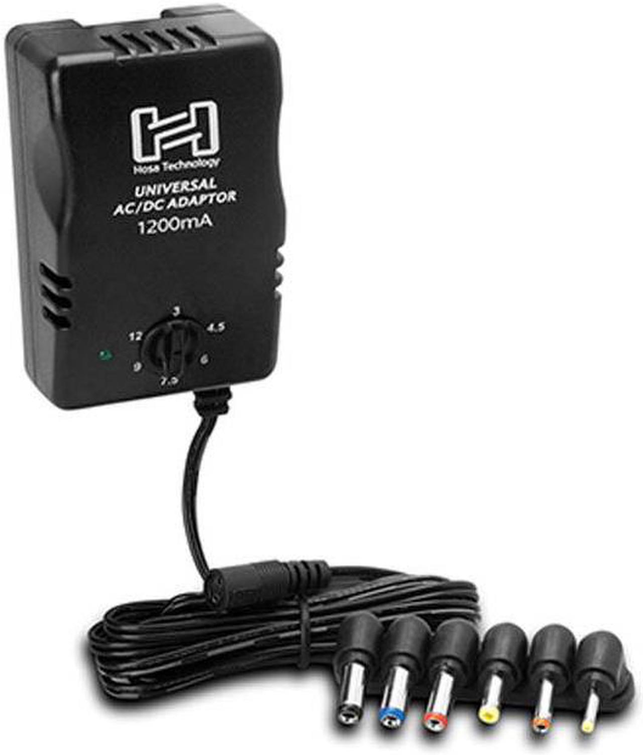 Alt view image 5 of 5 - HOSA Hosa Cable ACD477 Universal AC Power Supply