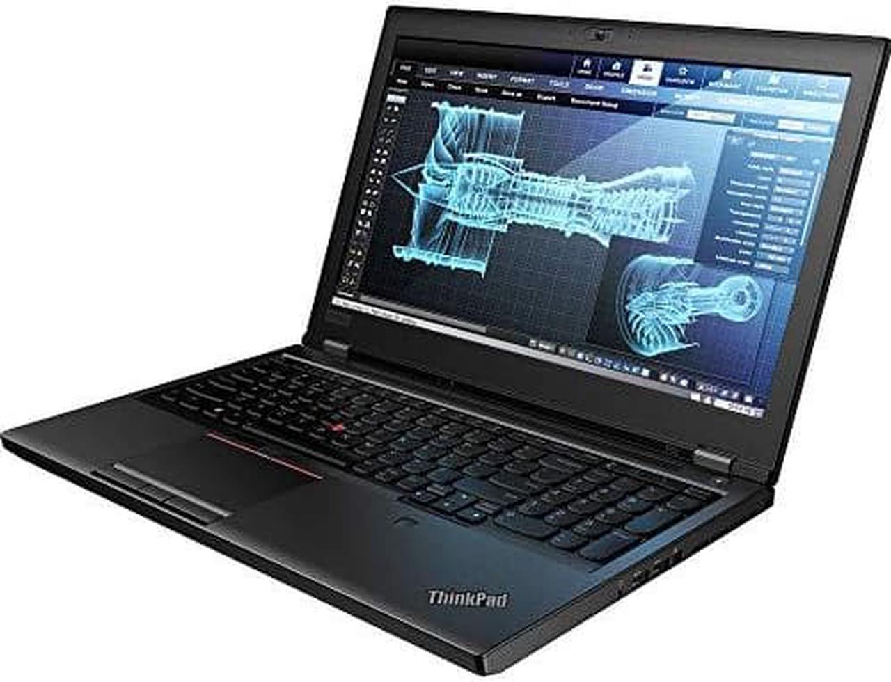 Alt view image 2 of 4 - Lenovo ThinkPad P52 (20M9000GUS) Mobile Workstation Intel Core i7 8th Gen 8850H (2.60 GHz)  16 GB Memory 512 GB SSD NVIDIA Quadro P1000 15.6" 1920 x 1080 Windows 10 Pro 64-bit