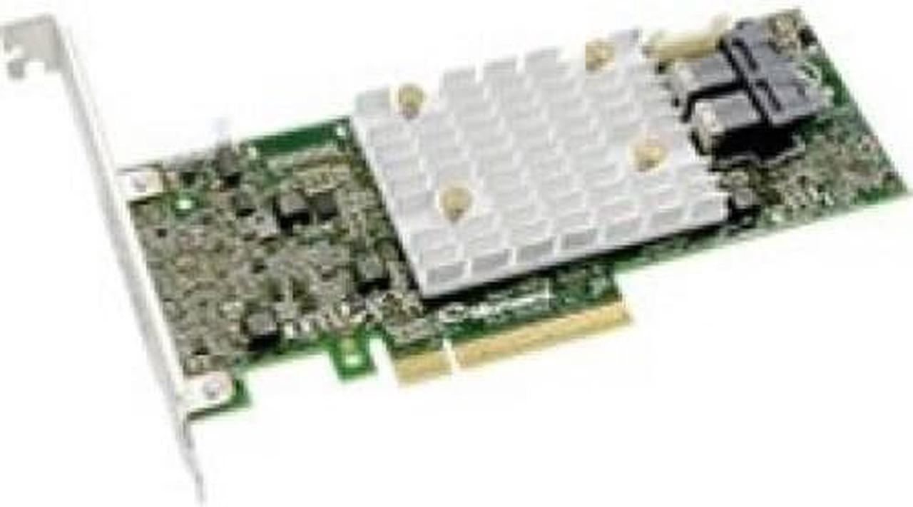Alt view image 5 of 6 - Microsemi 2290200-R SmartRAID 3100 Series with 8 Internal SAS/SATA Ports in LP/MD2, 2 GB DDR4, Integrated Cache Backup, with Up to 1.37 Million IOPS