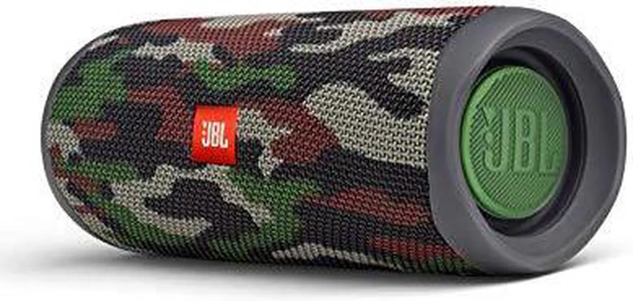 Alt view image 2 of 20 - JBL Flip 5 Portable Waterproof Bluetooth Speaker (Camoflauge)