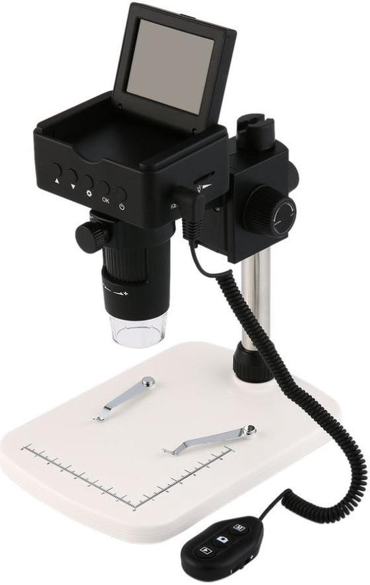 Main image of UM025 2.4 Inch LCD 10-220X Digital Microscope HD/TV/USB Output 3MP For Teachers 2.4 Inch Digital Microscope