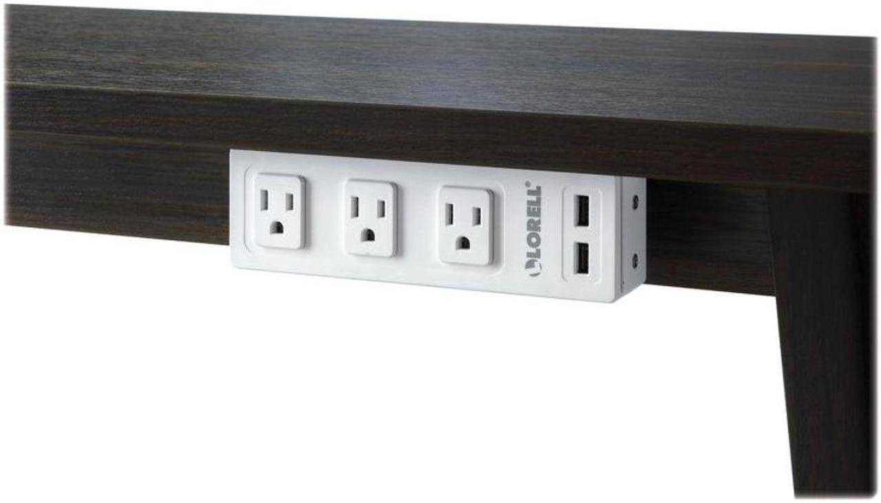 Alt view image 3 of 14 - Lorell LLR33996 Under Desk AC Power Center