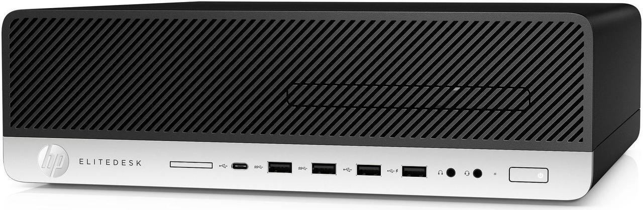 Alt view image 5 of 5 - HP EliteDesk 800 G3 Small Form Desktop, Intel Core 7th Gen i5 7500 3.4Ghz, 16GB DDR4 RAM, 512GB SSD Hard Drive, USB Type C, Windows 10 Pro