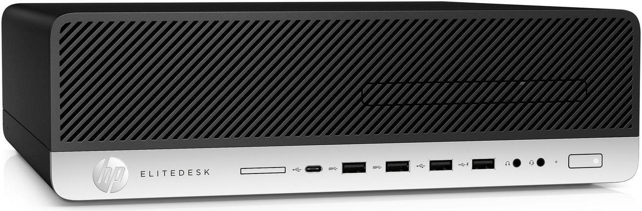 Alt view image 4 of 5 - HP EliteDesk 800 G3 Small Form Desktop, Intel Core 7th Gen i5 7500 3.4Ghz, 16GB DDR4 RAM, 512GB SSD Hard Drive, USB Type C, Windows 10 Pro