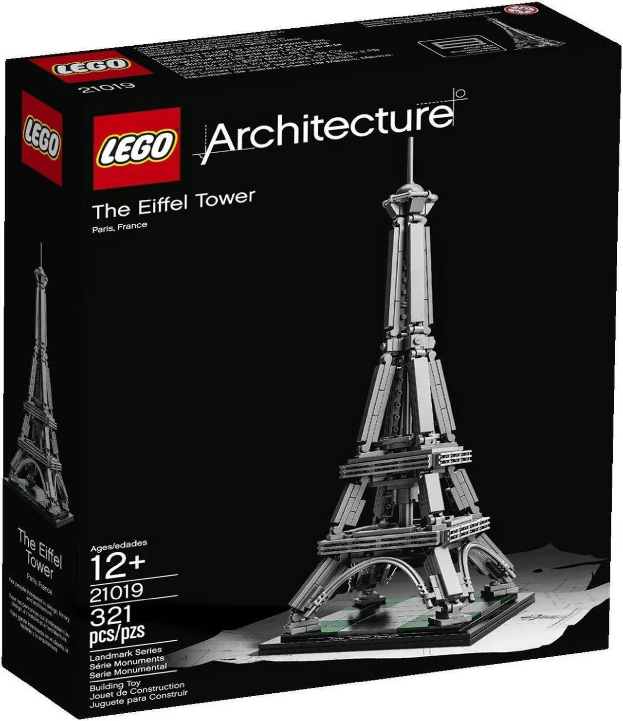 Alt view image 2 of 10 - LEGO Architecture The Eiffel Tower