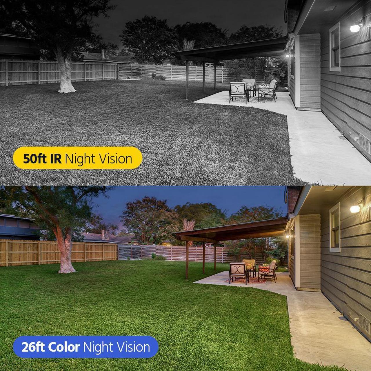 Alt view image 4 of 7 - ANNKE PTZ Security Cameras Wireless Outdoor Solar Powered with 7 inch Monitor, 4MP 2K Wirefree Security Camera System with 2 Cameras Pan Tile View Two Way Audio Colar Night Vision