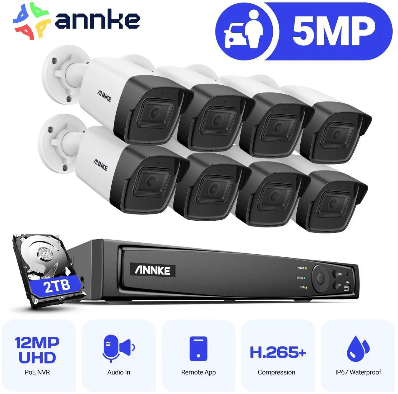 ANNKE H800 Security Camera System