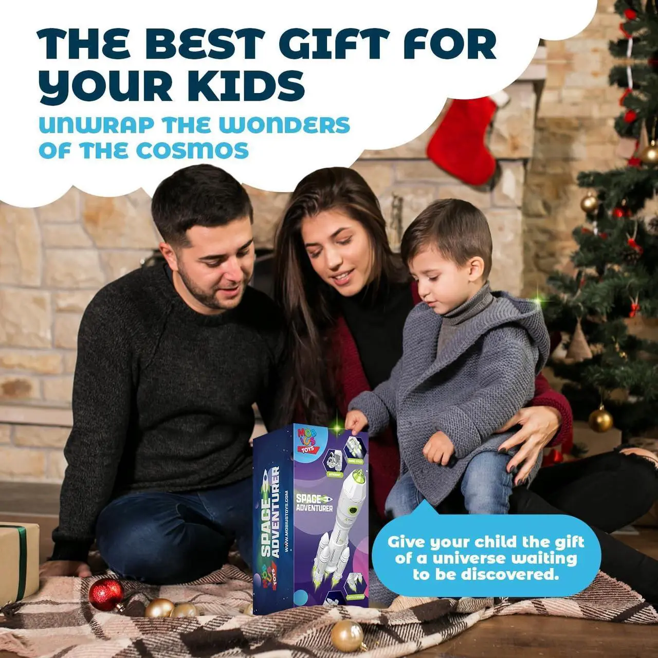 Alt view image 7 of 7 - Space Toys for Kids 3-5 6 7 8 Years Old - Space Adventurer Rocket Ship Shuttle Model with Astronaut and Smoke Effect, Lights and Sounds, Outer Space Exploration Playset, Spaceship Toy for Boys Gifts